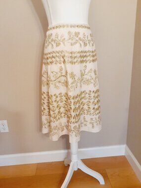 Beth Bowley Embroidered Lined Skirt